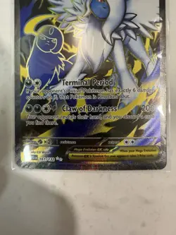 Mega Absol EX 161/132 Me01: Mega Evolution Ultra Rare Holo 280 HP Pokemon TCG - Image 3