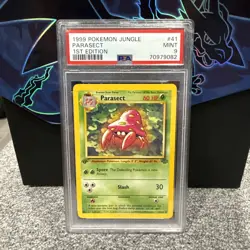 Pokemon - Parasect 1st Edition - Jungle Set - #41/64 - PSA 9 - Image 1