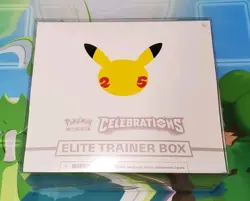 Pokemon TCG Celebrations Elite Trainer Box (ETB) New Factory Sealed 820650809439 - Image 1