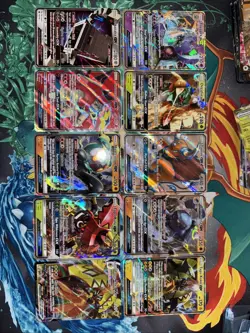 Pokemon TCG Lot of 10 Pokemon Full Art-9 GX (1 VMAX) Full Art - Image 1