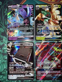 Pokemon TCG Lot of 10 Pokemon Full Art-9 GX (1 VMAX) Full Art - Image 4