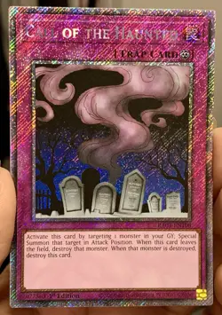 Yugioh Call of the Haunted RA03-EN108 Platinum Secret Rare 1st Ed NM w/Tracking - Image 2