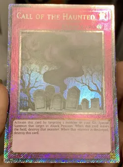 Yugioh Call of the Haunted RA03-EN108 Platinum Secret Rare 1st Ed NM w/Tracking - Image 5