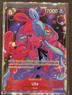 Uta (003) (Alternate Art) EB03-003 Extra Booster: One Piece Heroines Edition - Image 1