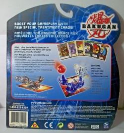 Bakugan 2008 Power Pack With DOOM card sealed unopen Pyrus - Image 3