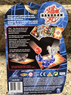 BAKUGAN Battle Brawlers Card Booster - 3 Ability & 2 Metal Gate Cards NEW VTG - Image 5