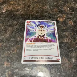 Goku Extreme Ultra Instinct FB04-022 Rare Foil Dragon Ball Super Card Game | NM - Image 4