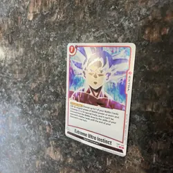 Goku Extreme Ultra Instinct FB04-022 Rare Foil Dragon Ball Super Card Game | NM - Image 5