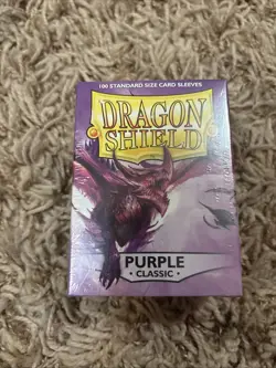 Dragon Shield 100 Standard Card Sleeves Purple Classic - Image 1