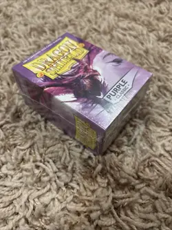 Dragon Shield 100 Standard Card Sleeves Purple Classic - Image 2