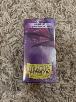 Dragon Shield 100 Standard Card Sleeves Purple Classic - Image 3