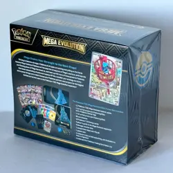 POKEMON CENTER LUCARIO ELITE TRAINER BOX ETB TRADING CARDS TCG MEGA EVOLUTION - Image 2