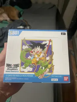 Dragon Ball Super Card Game SB01 Fusion World Manga Booster Box English SEALED - Image 1