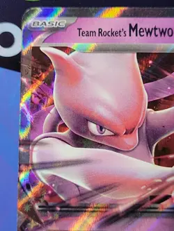Team Rocket's Mewtwo ex - Pokemon TCG Destined Rivals Double Rare Card 081/182 - Image 2