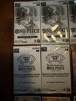 Bundle Lot Of One Piece Trading Card Promo Packs & Cards Sealed See Pictures - Image 3