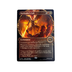 Warleader's Call (Showcase) 0315 Murders at Karlov Manor Regular Near Mint - Image 1