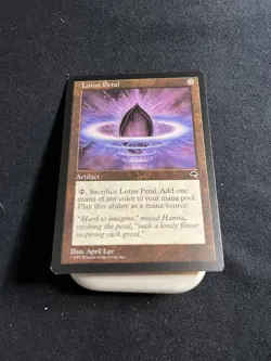 Magic the Gathering Lotus Petal Tempest - Image 4