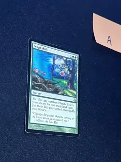 Scapeshift (A) Morningtide Magic MTG 136/150 HP Heavy Play - Image 4