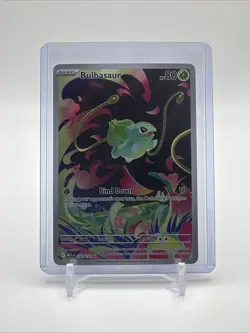 Pokemon TCG Bulbasaur 133/132 Me01: Mega Evolution Illustration Rare - Image 3