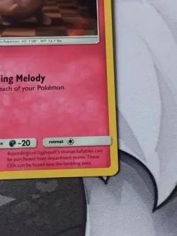 Pokemon TCG Jigglypuff Detective Pikachu 14/18 Holo Common - Image 5