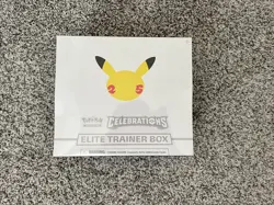 Pokemon TCG 25th Anniversary Celebrations Elite Trainer Box ETB Factory Sealed - Image 1