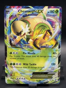 Pokemon TCG - Chesnaught EX - XY18 - Ultra Rare XY Black Star Promo - Image 1