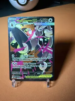Pokemon Mega Lopunny ex 128/094 Special Illustration Rare 2025 Phantasmal Flames - Image 1