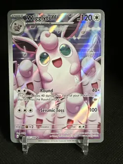 Wigglytuff 105/094 Illustration Rare Pokemon TCG ME02: Phantasmal Flames - Image 1