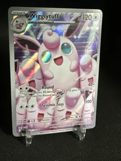 Wigglytuff 105/094 Illustration Rare Pokemon TCG ME02: Phantasmal Flames - Image 3