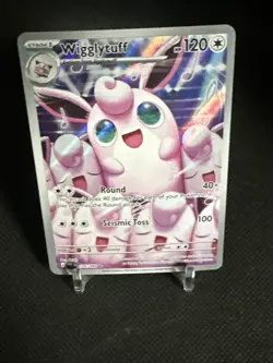 Wigglytuff 105/094 Illustration Rare Pokemon TCG ME02: Phantasmal Flames - Image 4