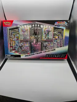 Pokemon TCG: Prismatic Evolutions Premium Figure Collection Factory Sealed Box - Image 1