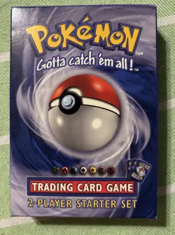 Pokemon 2-Player Starter Set WOTC Base Set Vintage 1999 Complete Open Box - Image 1