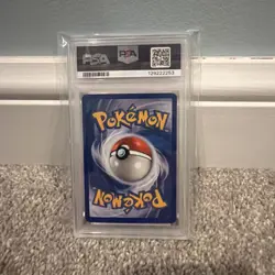 2006 POKEMON EX CRYSTAL GUARDIANS 93 GROUDON EX-HOLO - PSA 7 - Image 2