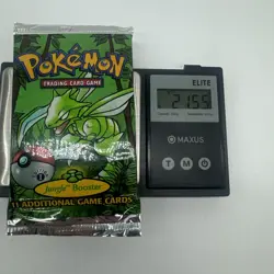 Pokemon Jungle first edition Booster Pack Scyther 1st Heavy!! 21.53 Grams! - Image 1
