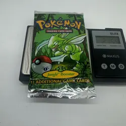 Pokemon Jungle first edition Booster Pack Scyther 1st Heavy!! 21.53 Grams! - Image 2