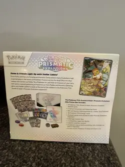 Pokemon Prismatic Evolutions Elite Trainer Box ETB Sealed In Hand - Image 2