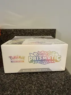 Pokemon Prismatic Evolutions Elite Trainer Box ETB Sealed In Hand - Image 5