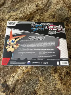 Pokemon Black Bolt & White Flare Unova Victini Illustration Collection Box - Image 2