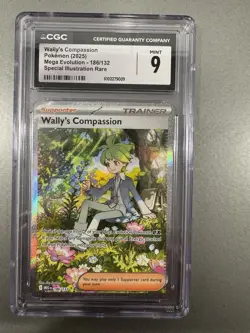 Pokemon Mega Evolution Sir Wally's Compassion 186/132 Cgc 9 - Image 1