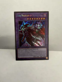 Dark Magician of Destruction MZMU-EN011 1st Edition Secret Rare Yu-Gi-Oh NM/M - Image 1
