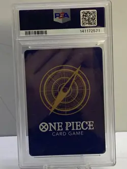 2025 ONE PIECE OP13-CARRYING ON HIS WILL ALTERNATE ART #027 SANJI PSA 10 - Image 4