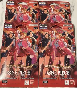 ONE PIECE Heroines EB-03 Lot Of 2 Sleeved Booster pack English Unopened In-hand - Image 1