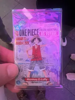 Monkey.D.Luffy (055) (College Basketball US Voyage) P-055 One Piece Promotion... - Image 1