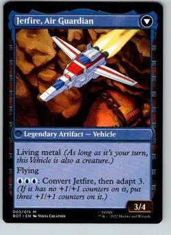 Jetfire, Ingenious Scientist – BOT – Transformers – Mythic – NM – MTG - Image 2