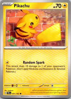 Pokemon TCG Pokemon Pikachu Pikachu Common Regular - Image 1