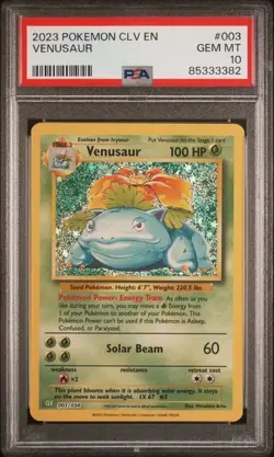 VENUSAUR 003/034 PSA 10 CLV DECK CLASSIC COLLECTION POKEMON CARD ENGLISH - Image 1