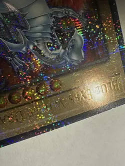 Blue-Eyes White Dragon (New Art) (QCSR) LIGHT PLAYED - READ DESCRIPTION - Image 3