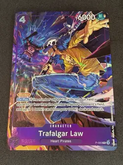 One Piece Trafalgar Law P-093 Volume 6 Illustration Box Promo - Image 1