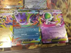 Pokemon 7 Ex Card Lot: Gengar 056, Gardevoir 089, Hawlucha 116, Blaziken 024+++ - Image 3