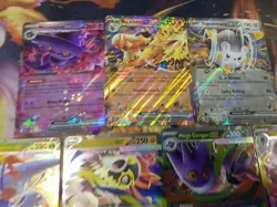 Pokemon 7 Ex Card Lot: Gengar 056, Gardevoir 089, Hawlucha 116, Blaziken 024+++ - Image 4